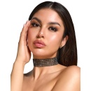 Rhinestone Choker - 2