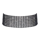 Rhinestone Choker - 4