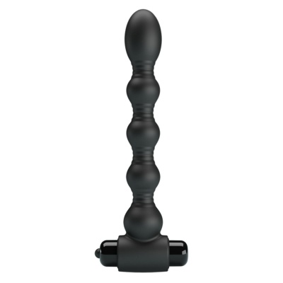 Wibrujący korek analny V - 10 funkcji, 13,2 cm - 1 2