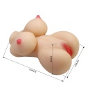 Masturbator waginalny Herta Sort Skin 16 cm - 10