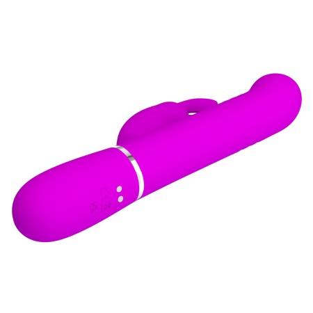 Coale Twinkled Tenderness Purple - wibrator króliczkowy z 6 metalowymi kulkami rotacyjnymi, 7 funkcjami wibracji i 4 trybami ruc - 8