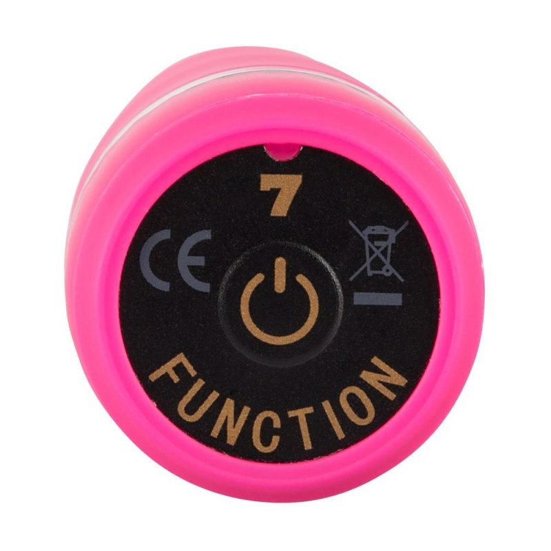 Wibrator głęboko wibrujący Heavy Vibe Pink, 7 trybów, 21 cm, Ø 3,5–3,8 cm, powłoka PU - 7