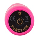 Wibrator głęboko wibrujący Heavy Vibe Pink, 7 trybów, 21 cm, Ø 3,5–3,8 cm, powłoka PU - 7