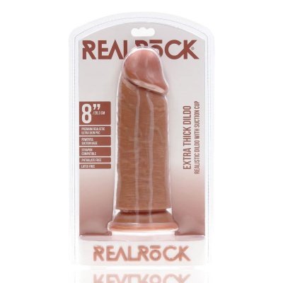 Extra Thick Straight without Balls 20,3 cm - Tan - 1 2