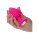 Analny zestaw treningowy Cheeky Gems – 3 stopniowane korki z kryształową bazą, do 9 cm - 5