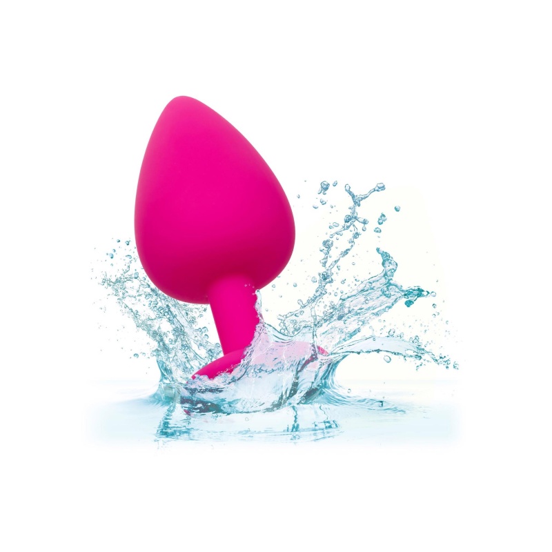 Analny zestaw treningowy Cheeky Gems – 3 stopniowane korki z kryształową bazą, do 9 cm - 6