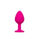 Analny zestaw treningowy Cheeky Gems – 3 stopniowane korki z kryształową bazą, do 9 cm - 8