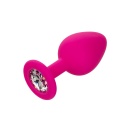 Analny zestaw treningowy Cheeky Gems – 3 stopniowane korki z kryształową bazą, do 9 cm - 17
