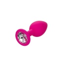 Analny zestaw treningowy Cheeky Gems – 3 stopniowane korki z kryształową bazą, do 9 cm - 18