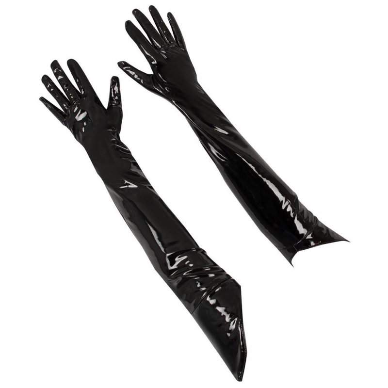Vinyl Gloves black M - 7