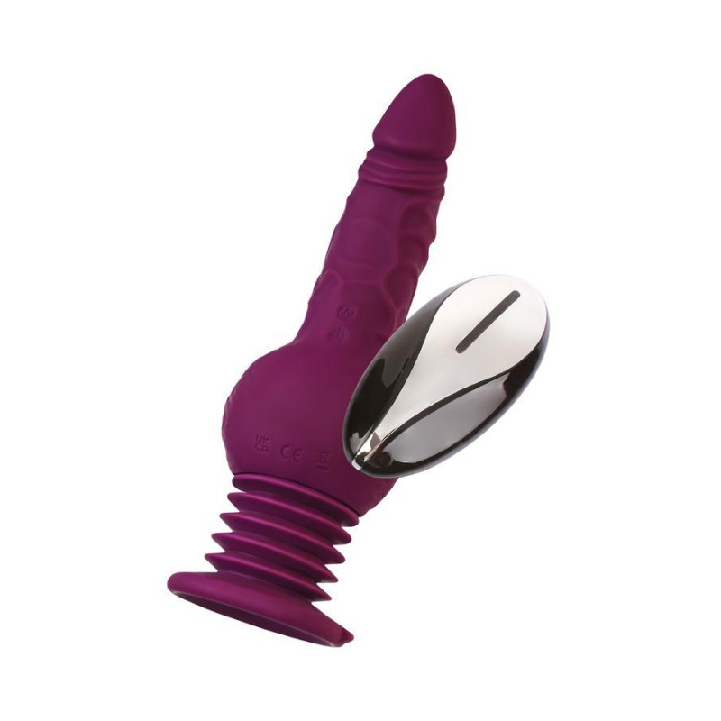Mini sex machine Striker z pilotem zdalnego sterowania, silikon i ABS, 23,5 cm - 1
