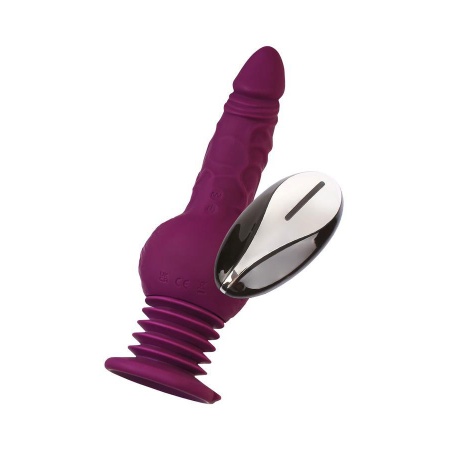 Mini sex machine Striker z pilotem zdalnego sterowania, silikon i ABS, 23,5 cm - 1