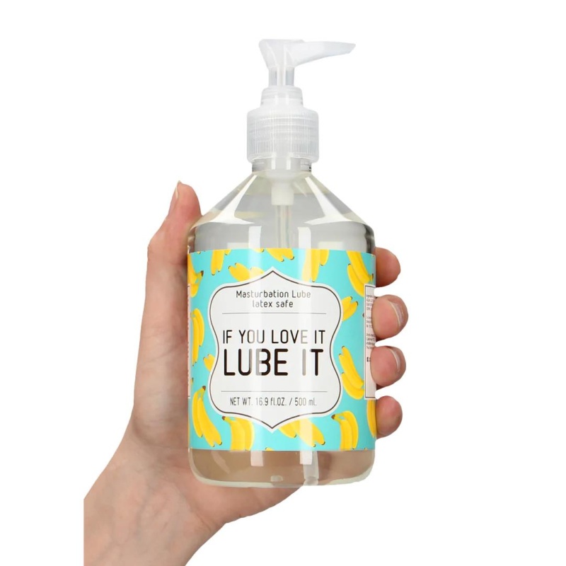 If You Love It. Lube It - Masturbation Lubricant -  500 ml - 5