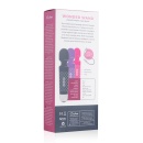 Wibrator typu wand Mini Wand - różowy, 18 trybów wibracji, punktowa stymulacja łechtaczki, 20 cm, średnica 2-4 cm, silikon i met - 7