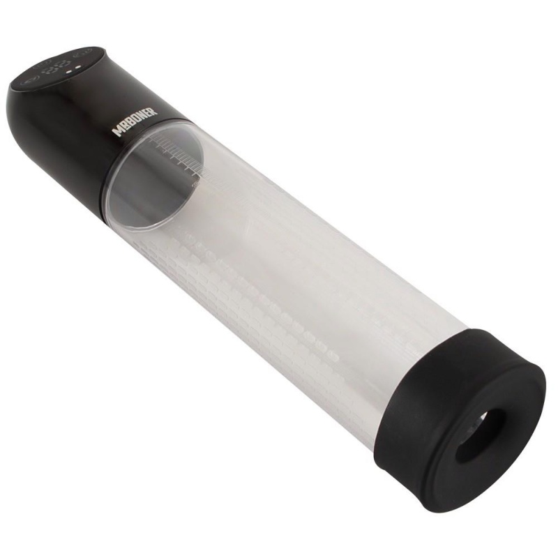 Automatyczna pompka wodna do penisa Mr.Boner - 6 poziomów ssania, cylinder 30 cm - 6