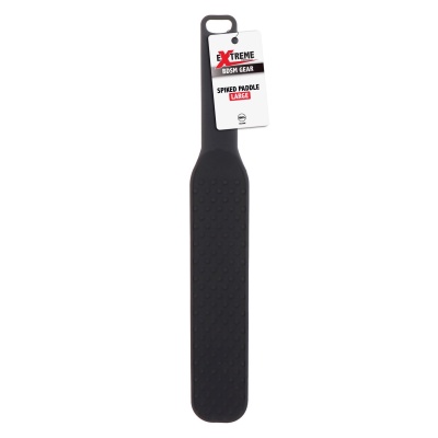 Spiked Paddle Large Black - 1 2