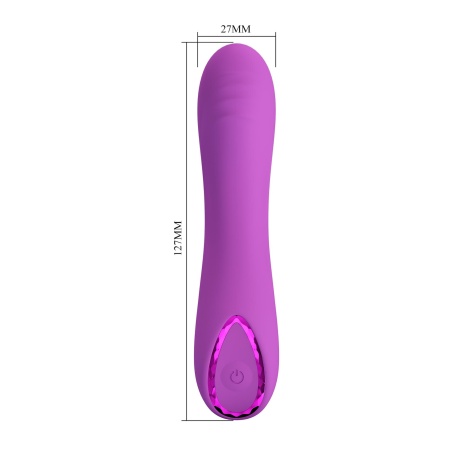 Wibrator DJ DICK (BW-500076) - 10 funkcji wibracji, silikon, 12,7 cm - 6