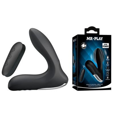 Nadmuchiwany masażer prostaty Remote Control Vibrating 12 x 13,5 cm - 1