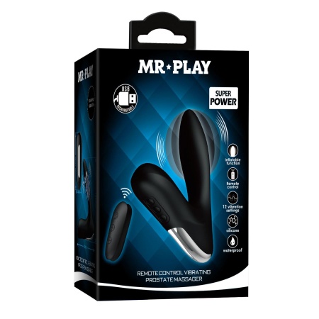 Nadmuchiwany masażer prostaty Remote Control Vibrating 12 x 13,5 cm - 8