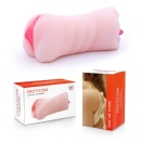 Masturbator Double Head - Usta i Pochwa, Podwójne Wejście, Faktura Wewnętrzna, Kompaktowe Wymiary - 6