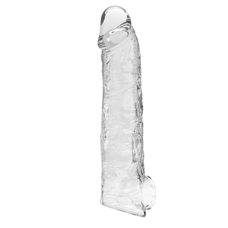 Nakładka powiększająca Extension Penis Sleeve z modułowymi wkładkami - przezroczysta - 26 cm - 4