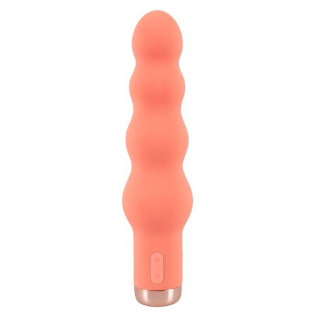 Peachy Mini Beads Vibrator – koralikowy miniwibrator z 10 trybami wibracji, długość 16,5 cm, średnica 2,3–4 cm - 2