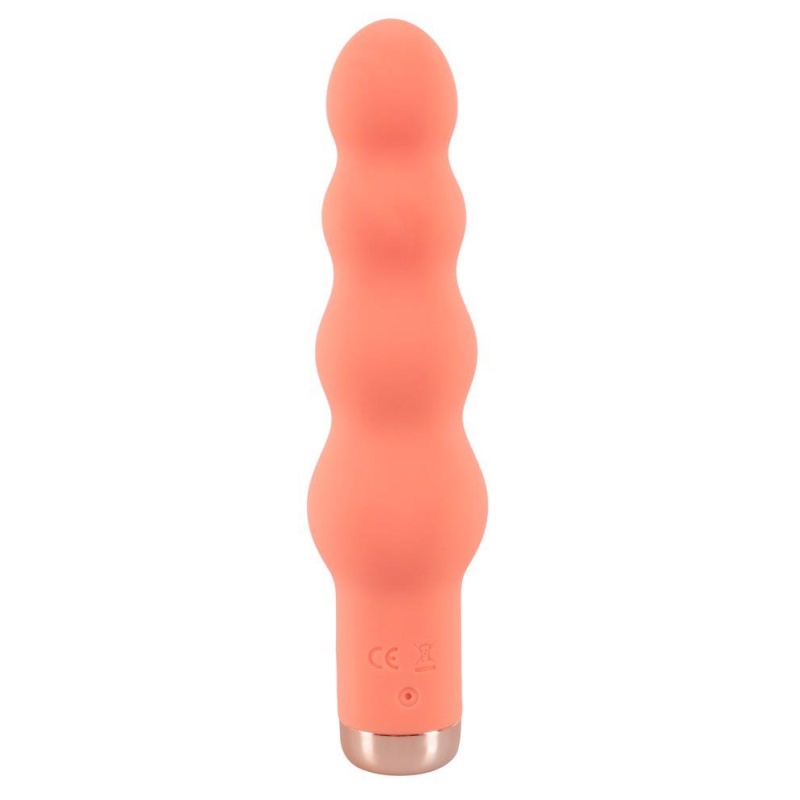 Peachy Mini Beads Vibrator – koralikowy miniwibrator z 10 trybami wibracji, długość 16,5 cm, średnica 2,3–4 cm - 3