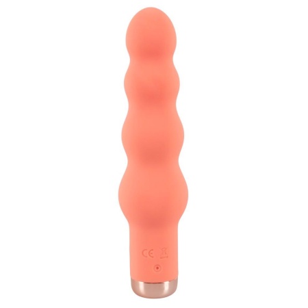 Peachy Mini Beads Vibrator – koralikowy miniwibrator z 10 trybami wibracji, długość 16,5 cm, średnica 2,3–4 cm - 3
