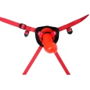 Strap-on Thumper z odpinanym dildem TPE 18 cm — uprząż regulowana do 137 cm - 3