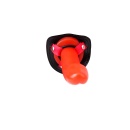 Strap-on Thumper z odpinanym dildem TPE 18 cm — uprząż regulowana do 137 cm - 4