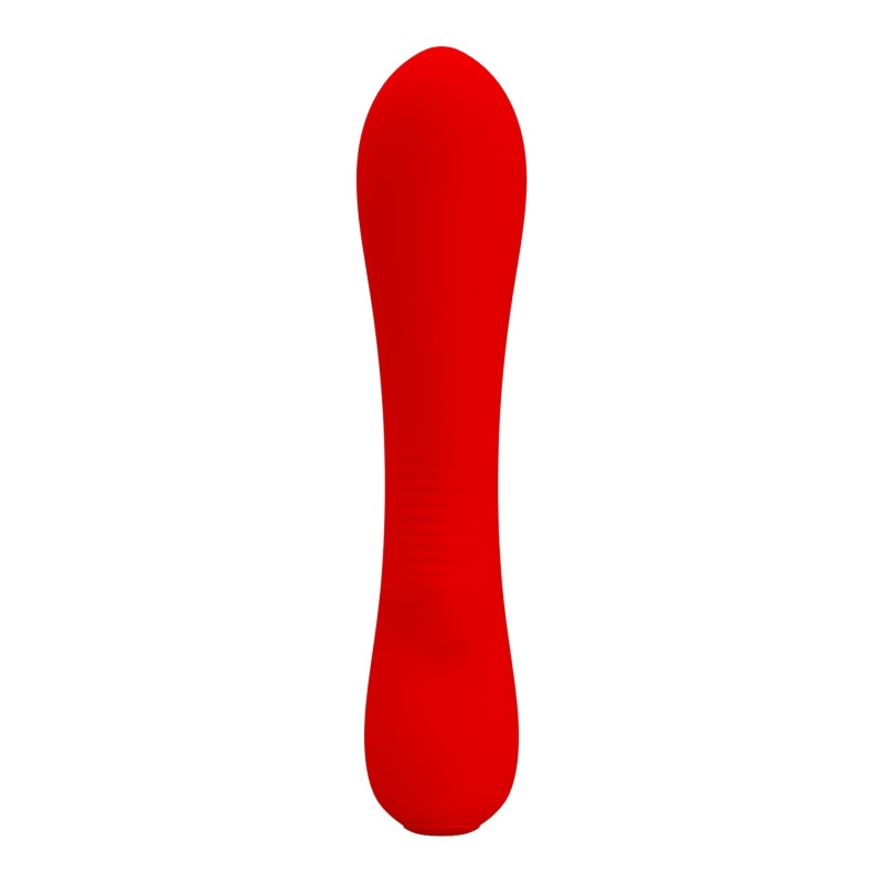 Wibrator Matt Red z 12 trybami wibracji i funkcją pamięci (16–20 cm) - 8