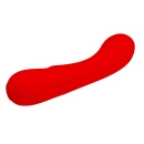 Wibrator Matt Red z 12 trybami wibracji i funkcją pamięci (16–20 cm) - 9