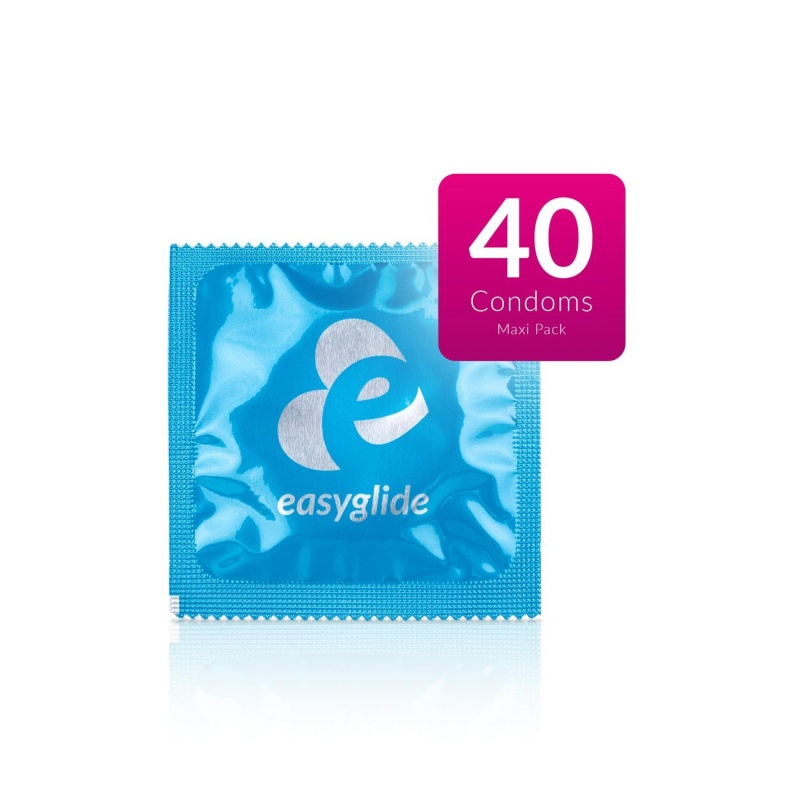EasyGlide - Extra Thin Condoms 40 pcs - 1