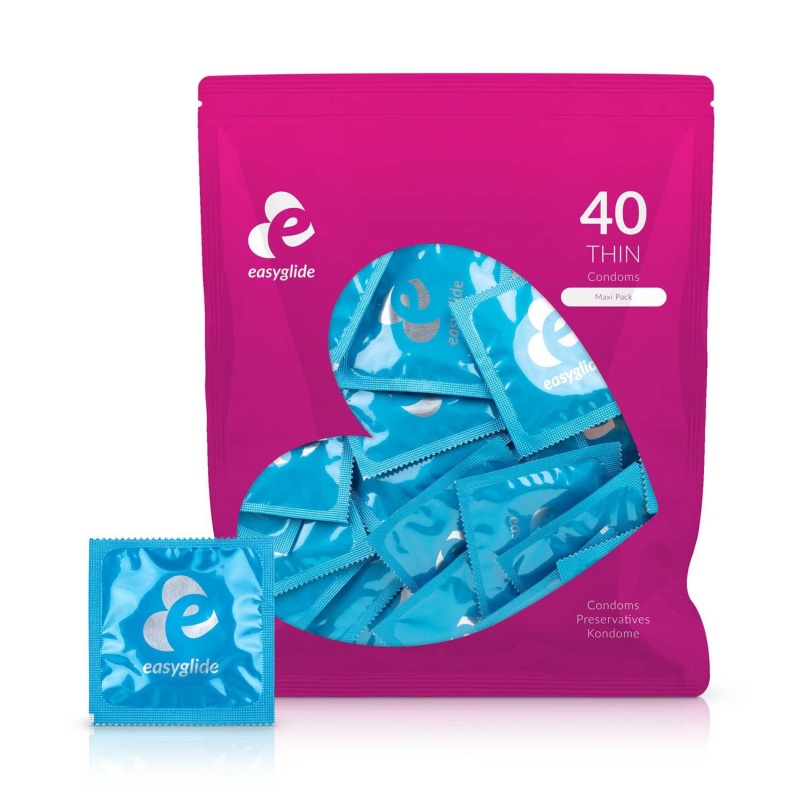 EasyGlide - Extra Thin Condoms 40 pcs - 2