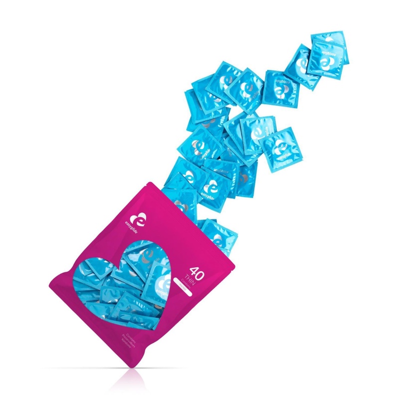 EasyGlide - Extra Thin Condoms 40 pcs - 4