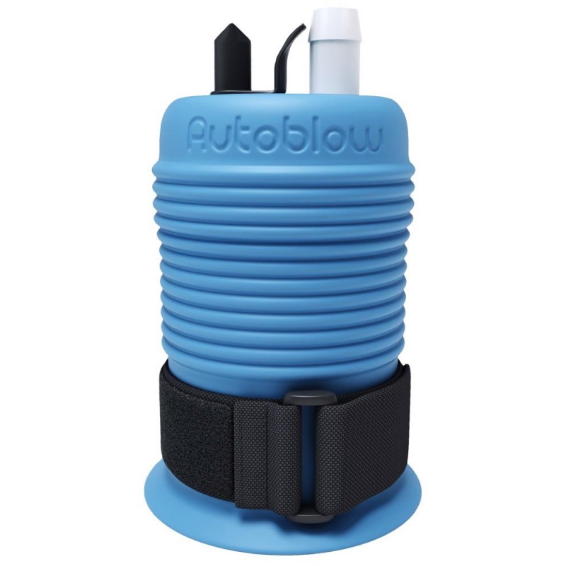 VacuGLIDE Universal Stroking C - silikonowa nakładka do stymulacji posuwistej 16 cm z adapterem i paskiem Velcro - 2