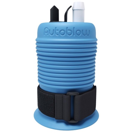 VacuGLIDE Universal Stroking C - silikonowa nakładka do stymulacji posuwistej 16 cm z adapterem i paskiem Velcro - 2