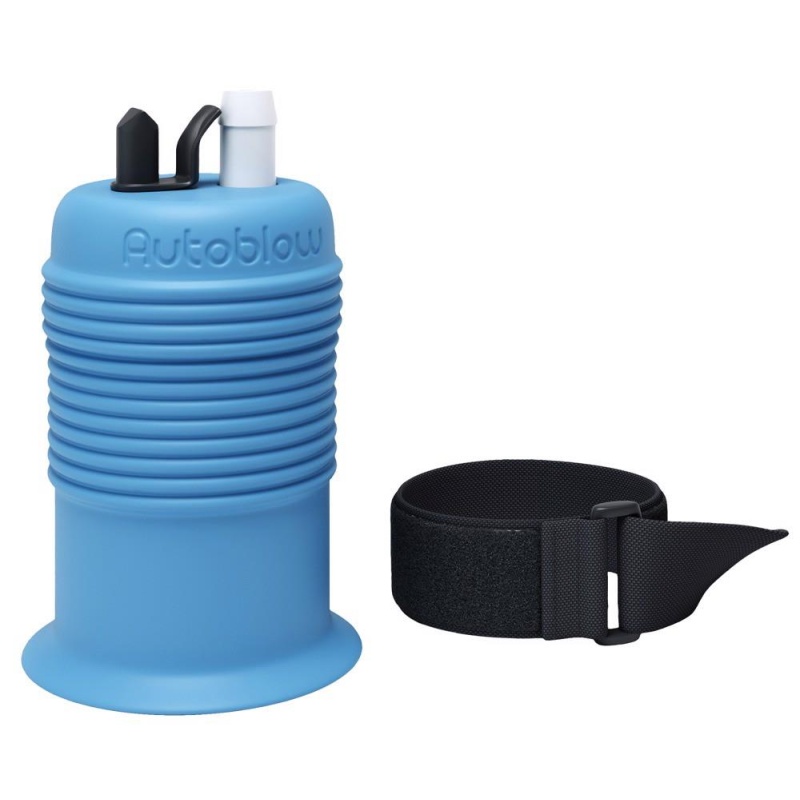 VacuGLIDE Universal Stroking C - silikonowa nakładka do stymulacji posuwistej 16 cm z adapterem i paskiem Velcro - 3