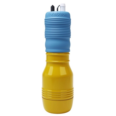 VacuGLIDE Universal Stroking C - silikonowa nakładka do stymulacji posuwistej 16 cm z adapterem i paskiem Velcro - 5