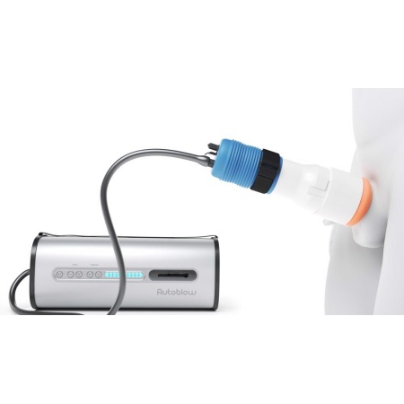 VacuGLIDE Universal Stroking C - silikonowa nakładka do stymulacji posuwistej 16 cm z adapterem i paskiem Velcro - 7