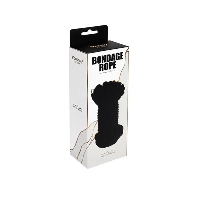 Bondage Rope 10m Black - 1 2