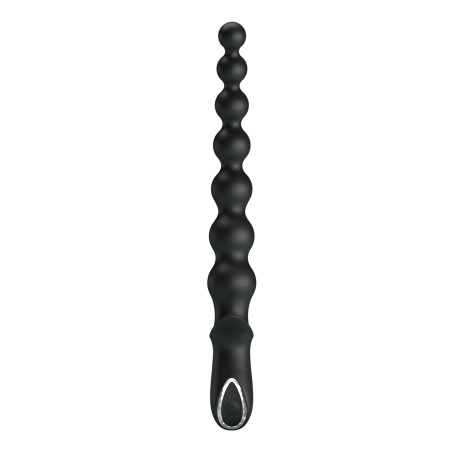 "Dedron 10" Wibrujące kulki analne - silikon medyczny, 10 trybów wibracji, 26 cm - 3