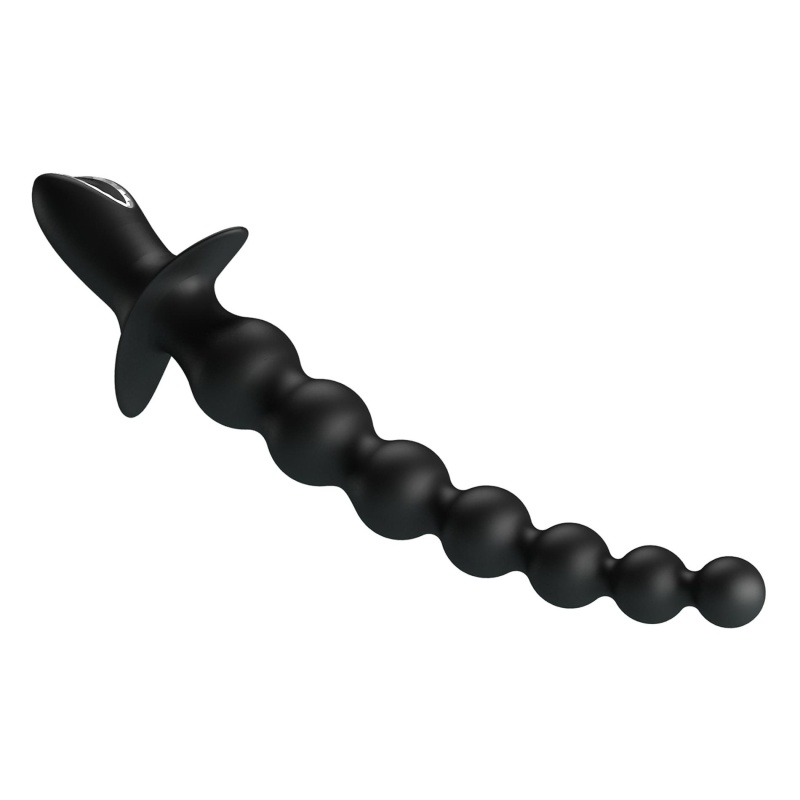 "Dedron 10" Wibrujące kulki analne - silikon medyczny, 10 trybów wibracji, 26 cm - 4