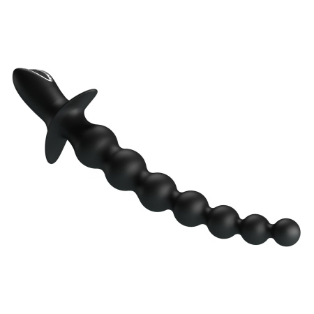 "Dedron 10" Wibrujące kulki analne - silikon medyczny, 10 trybów wibracji, 26 cm - 4
