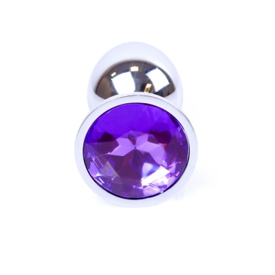 MyLove Toys - Jewellery Silver PLUG- Purple - 1