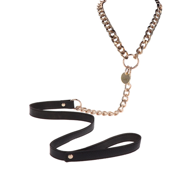 Statement Collar and leash Rose Gold - 15