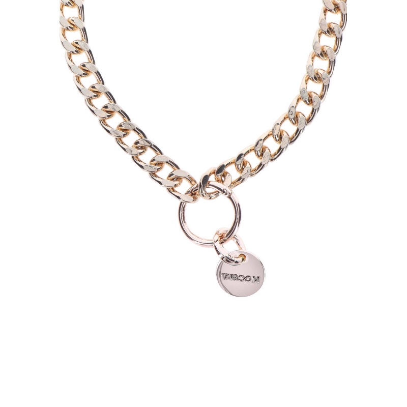 Statement Collar and leash Rose Gold - 18