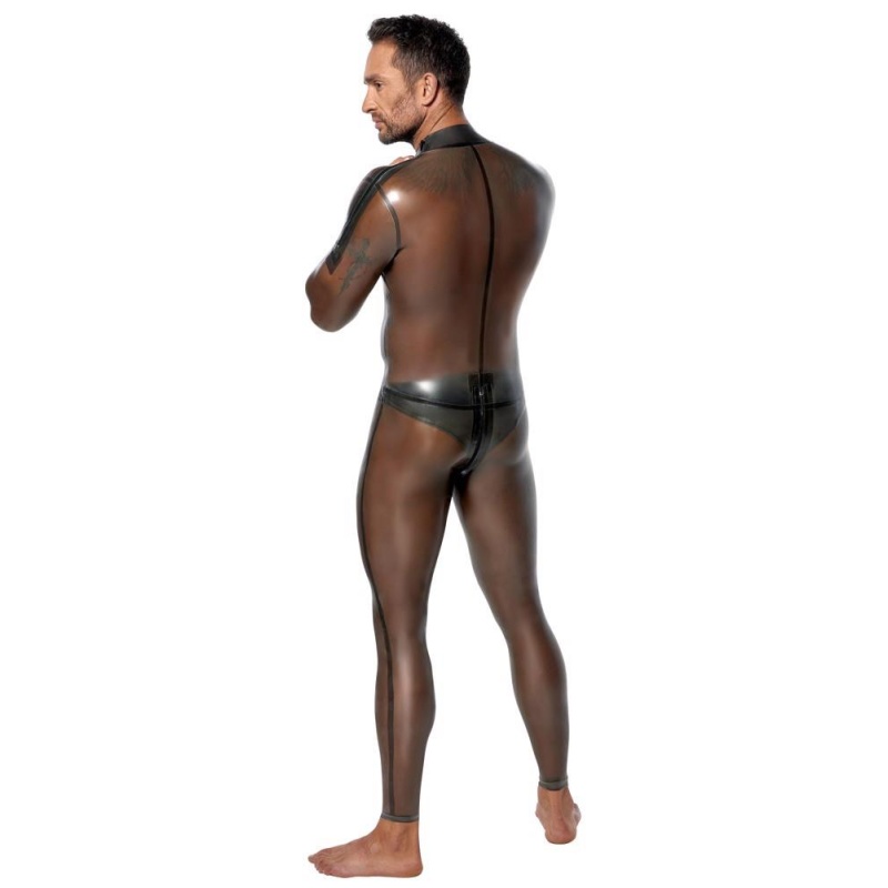 Latex Men's Jumpsuit L - 3