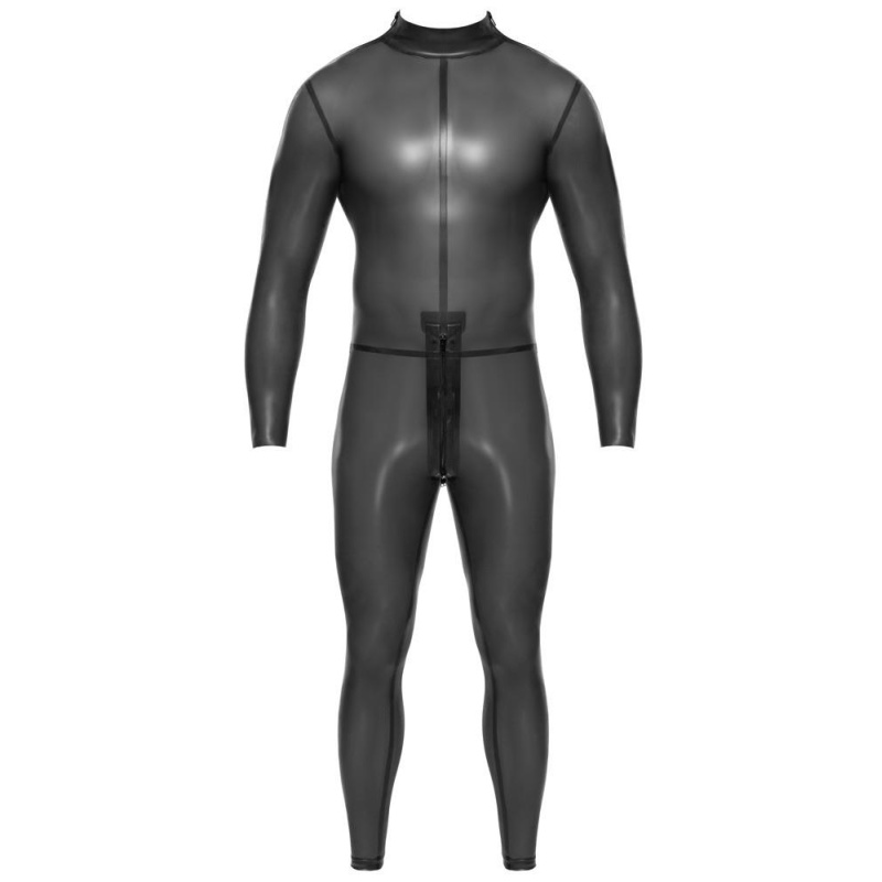 Latex Men's Jumpsuit L - 6