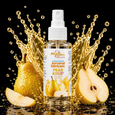 Preparat intymny i do masażu Aroma Series 2in1 Pear 50 ml - 1